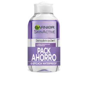 Garnier SkinActive 2-in-1 szem-sminkeltávolító csomag 2 × 125 ml